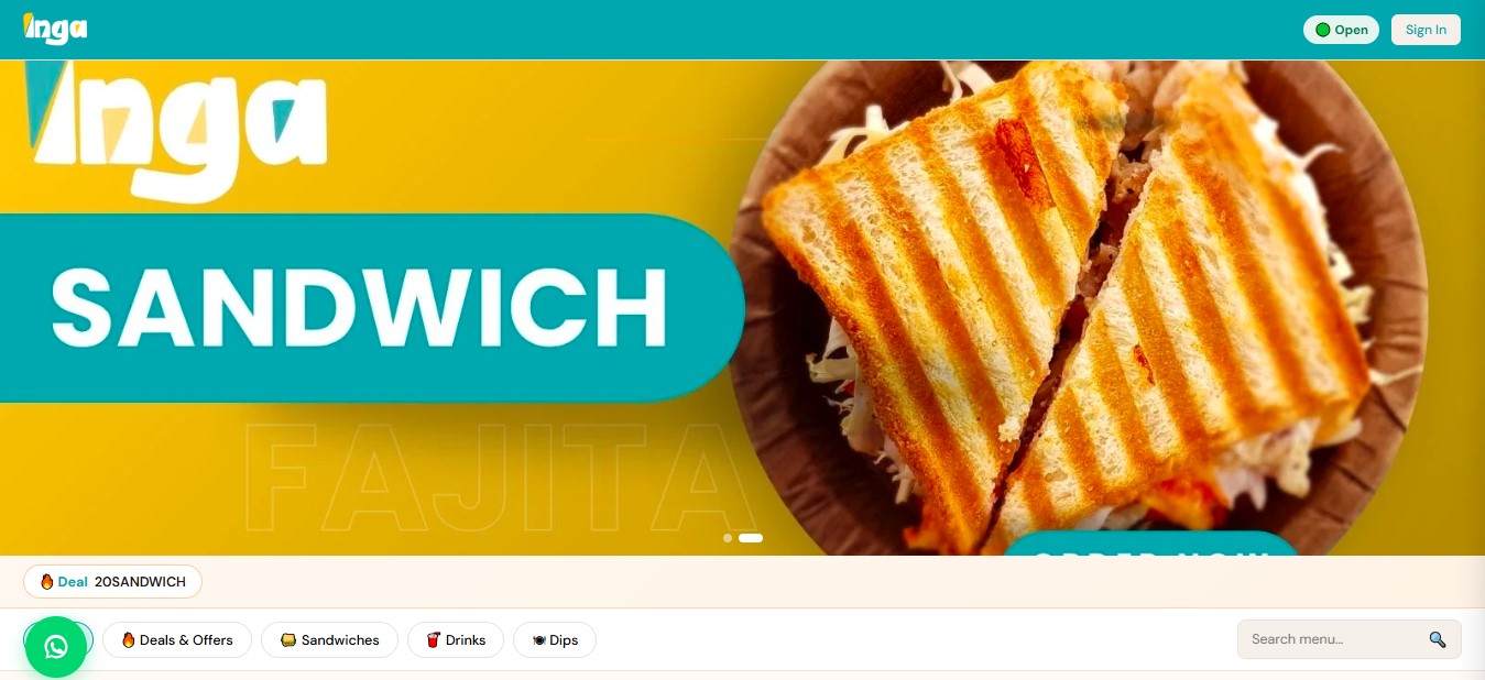 Commission-Free Online Ordering for a Local Restaurant